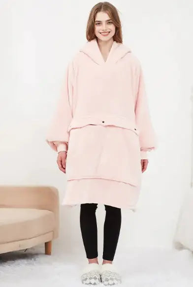 VELVRA™ LuxeTherm Cloak  Heated Wearable Blanket Robe