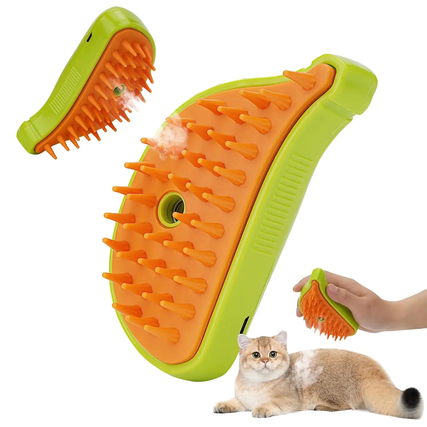 🐾 LUXPAW™ SilkenGlide Deshedding Brush