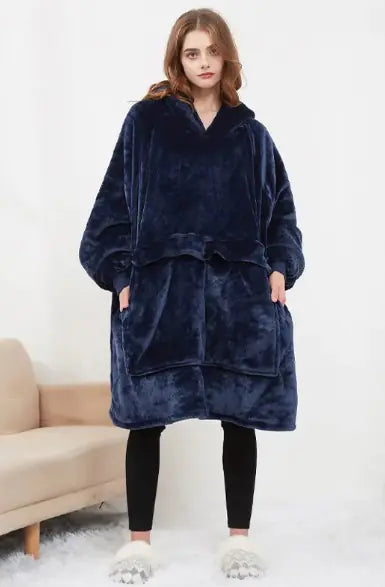 VELVRA™ LuxeTherm Cloak  Heated Wearable Blanket Robe